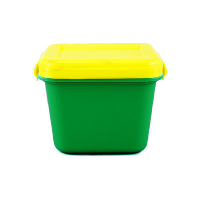 Il commestibile pp quadra il contenitore ermetico di plastica di contenitore dei contenitori di stoccaggio di alimento 300g 500g