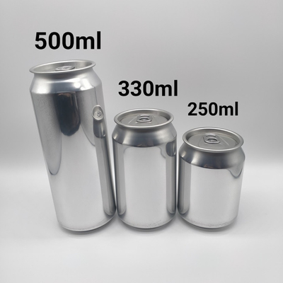 Le latte di bevanda di alluminio le bibite da 330 ml dimagriscono le latte con l'anello di tirata aperto facile