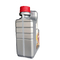 bottiglia di plastica del liquido refrigerante del motore di grande capacità della scatola metallica dell'olio per motori dell'HDPE grigio 2L