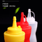 Il condimento vuoto del LDPE Squeezy imbottiglia le bottiglie della salsa 500ml con Flip Top Cap