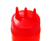 La compressione di plastica della maionese di 3 ugelli di fori imbottiglia il contenitore vuoto della salsa del ketchup 350ml